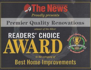 Reader's Choice Award Winner - Best Home Improvements